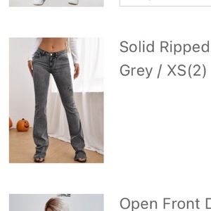 shein flare jeans
